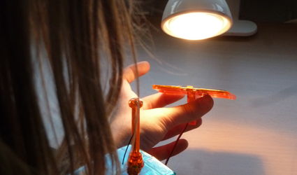 Experiment Solarzelle Albert-Schweitzer-Schule