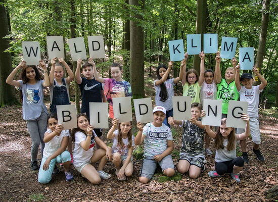 Gruppenbild der Kinder
