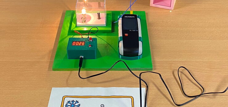 Experiment Wärmedämmung