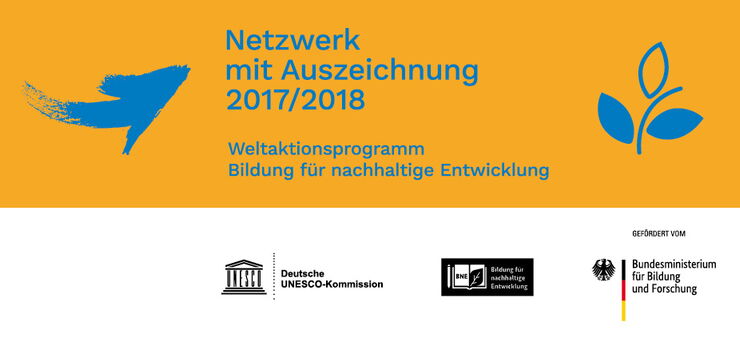 Banner Netzwerk mit Auszeichnung 2017/2018