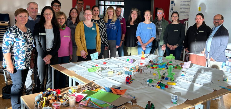 Gruppenfoto der Teilnehmenden